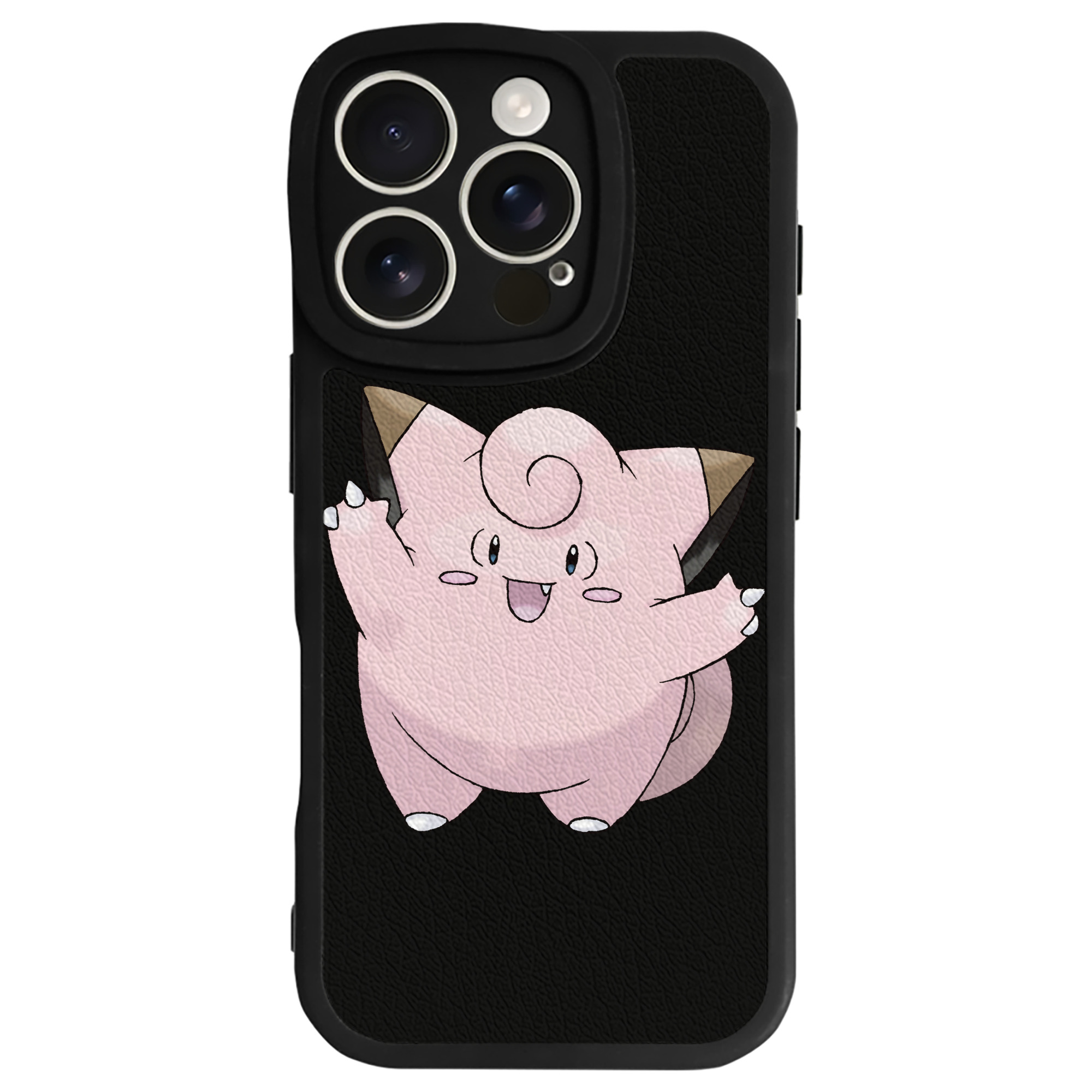 （画像用） ポケットモンスター Pokémon 【iPhone 16シリーズ対応】シリコンスマホケース（レザー調） 材質：シリコン